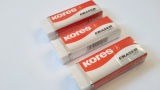 Radiergummi, 3er-Set, KORES KE20 gross
