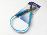 Bastelschere, rund, 212 mm, blau