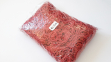 Gummiringe, 1 kg, 40 x 1 mm, rot