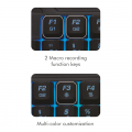 Einhand-Gaming-Tastatur mit LED