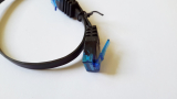 Netzwerk Kabel, 0.25 m, schwarz