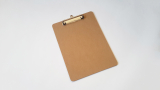 Klemmbrett, Clipboard, A4, Hartfaserholz