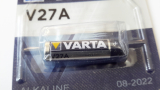 Batterie Alkaline V27A/27A, 12V, VARTA