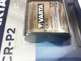 Batterie Lithium CR-P2, Varta, 10 Jahre!