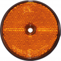 Reflektor für Anhänger, 2er-Set, orange