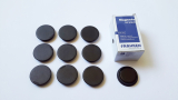 Magnete 10 Stück, 32 mm, schwarz