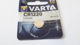 Knopfzelle CR1220, Lithium, Varta