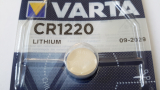 Knopfzelle CR1220, Lithium, Varta