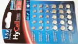 Knopfzelle Set, 30 St, 1.5V, Alkaline