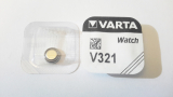 Knopfzelle V321/SR65, Silber-Oxid, Varta