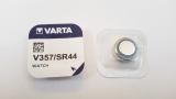 Knopfzelle V357/SR44, Silber-Oxid, Varta