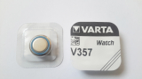Knopfzelle V357/SR44, Silber-Oxid, Varta