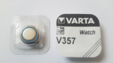 Knopfzelle V357/SR44, Silber-Oxid, Varta