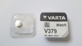 Knopfzelle V379/SR63, Silber-Oxid, Varta