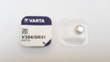 Knopfzelle V384/SR41, Silber-Oxid, Varta