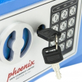 Einbruchschutz-Tresor COMPACT, blau