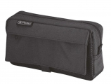 Etui mit Netztasche, Polyester, schwarz