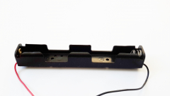 Batteriehalter für 2x AA, längs