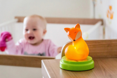 Nachtlicht Fuchs, grün orange