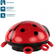 Sternenlicht Marienkäfer, schwarz rot