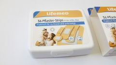 Pflaster-Set, Erste-Hilfe-Box, 36 Stück