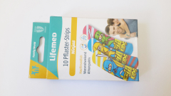 Pflaster-Set, Kinder, 10 Stück, Ninjas