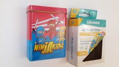 Pflaster-Set, Kinder, 40 Stück, Ninjas