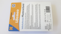 Pflasterverband, 2.5 cm x 4 m, gelb