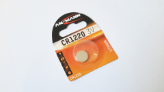 Knopfzelle CR1220, Lithium, Ansmann