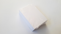 Karteikarten A8, 100 Stück weiss blank