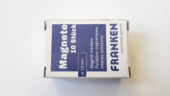 Magnete 10 Stück, 13 mm, grün