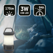 Mini-Campingleuchte, Kunststoffgehäuse