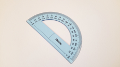 Halb-Winkelmesser 180 ° 120 mm bruchfest