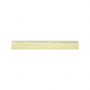 Lineal, Holz, 300 mm, Buche