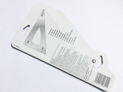 Zeichendreieck 60 Grad, 210 mm Aluminium
