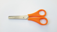 Bastelschere für Kinder, orange