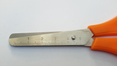 Bastelschere für Kinder, orange