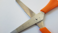 Bastelschere für Kinder, orange