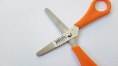 Bastelschere für Kinder, orange