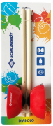 Diabolo Set, aus Polyethylen, rot