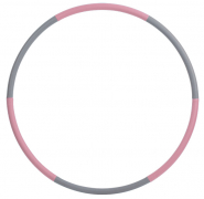 Fitness-Hoop, 900 mm, grau/rosa