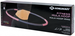 Fitness-Hoop, 900 mm, grau/rosa