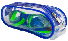Junior Schwimmbrille Capri, blau/grün