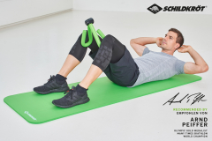 Oberschenkeltrainer, schwarz/grün