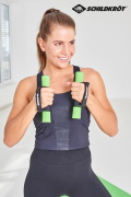 Soft-Hanteln, 0.5 kg Set, schwarz/grün