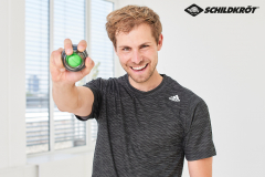 Spinball, Hand- & Armtrainer, grau/grün