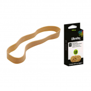 Gummibänder im Karton, natur 70x5mm 100g