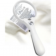 Lupe mit 2 Zusatzlinsen und LED-Licht