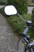 Fahrrad Spiegel mit Reflektor, 2er-Set