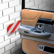 Autotür-Schutzleiste für Garage, 2x